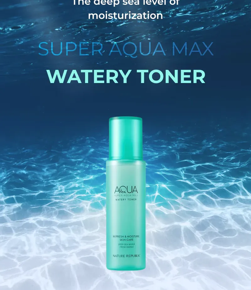 NATURE REPUBLIC - Super Aqua Max Watery Toner 150ml