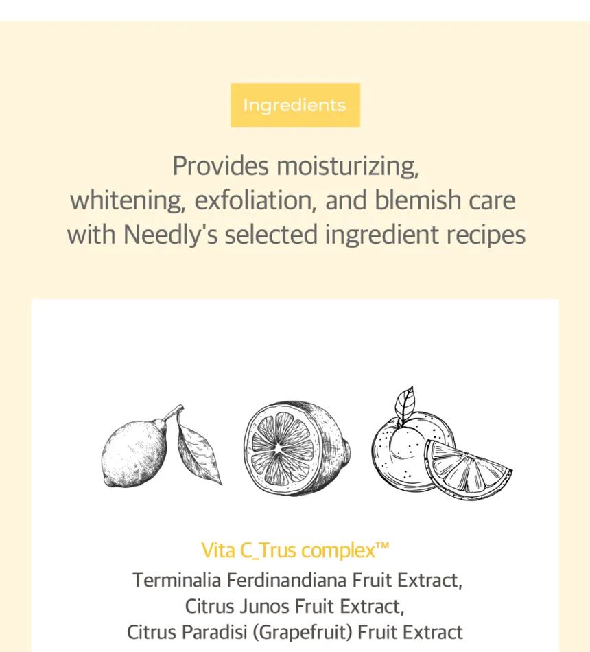 NEEDLY - Vita C Glow Toning Cream 50ml