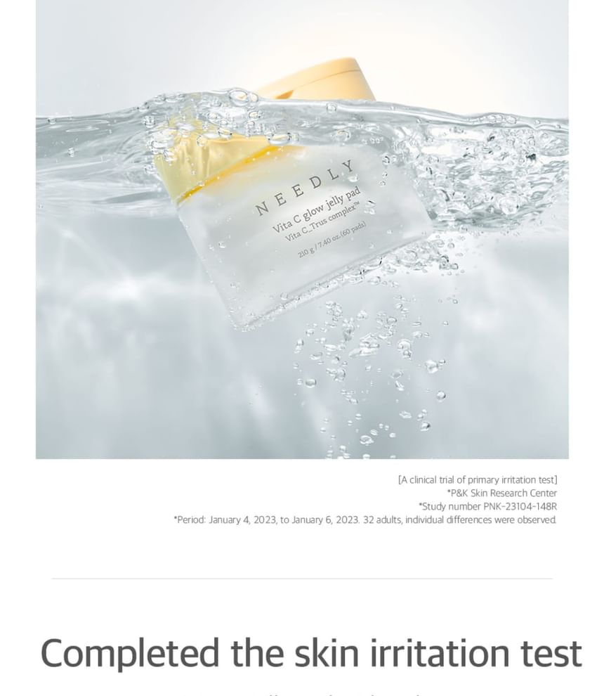NEEDLY - Vita C Glow Jelly Pad 60 pads