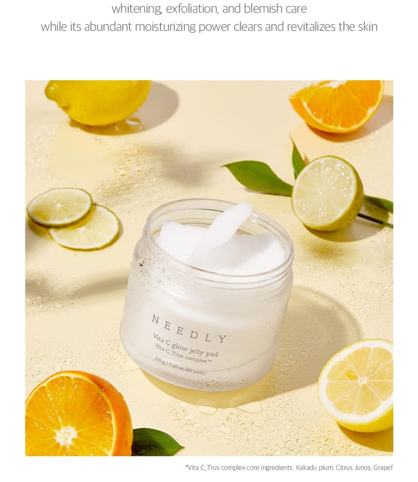 NEEDLY - Vita C Glow Jelly Pad 60 pads
