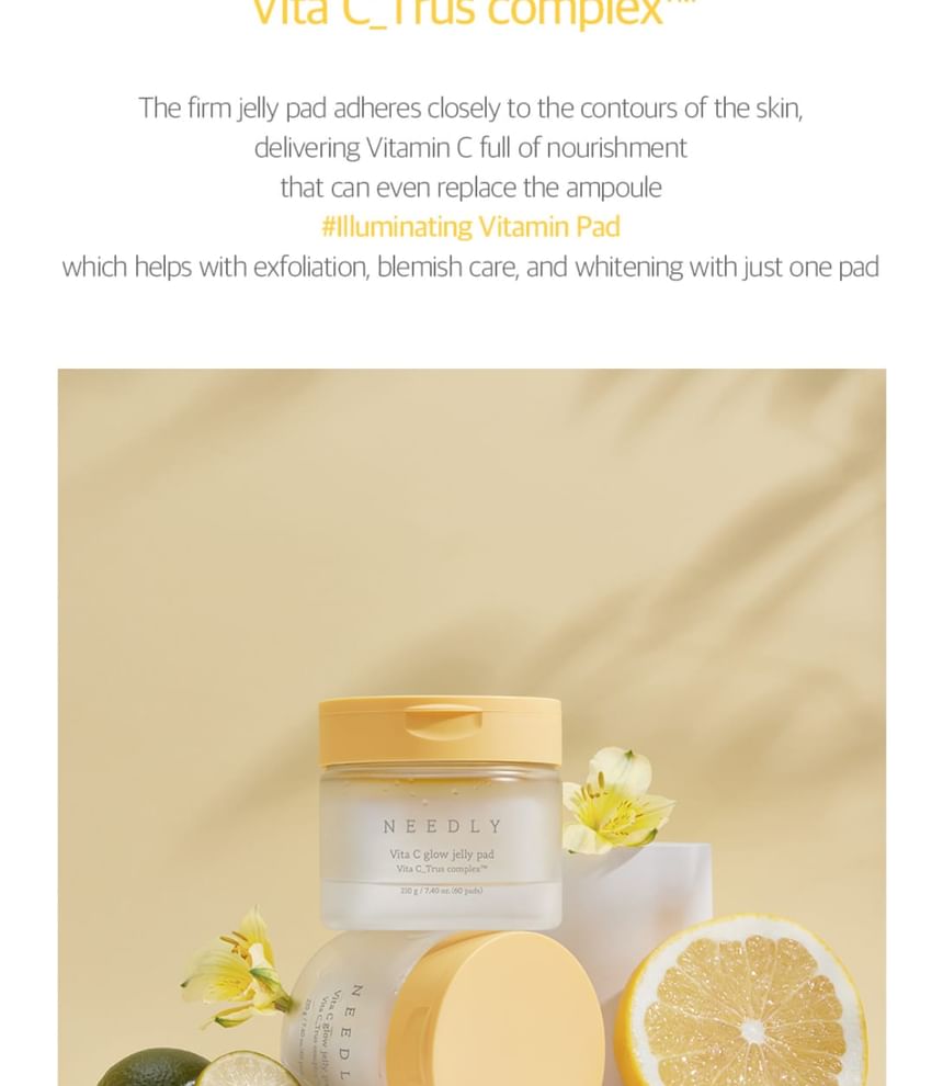 NEEDLY - Vita C Glow Jelly Pad 60 pads