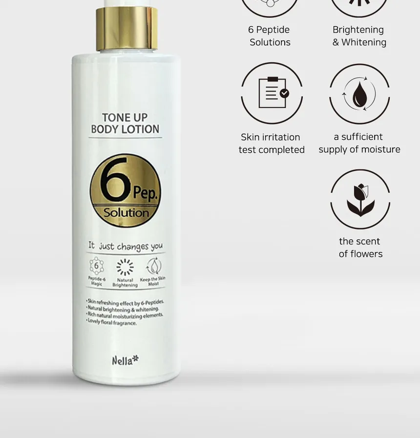 Nella - 6 Pep. Solution Tone Up Body Lotion 240ml