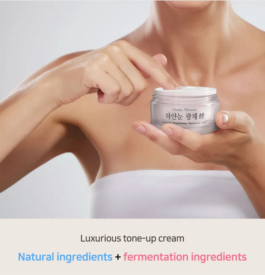 Nella - Oneday Whitener Tone-Up Brightening Fermented Cream 50g
