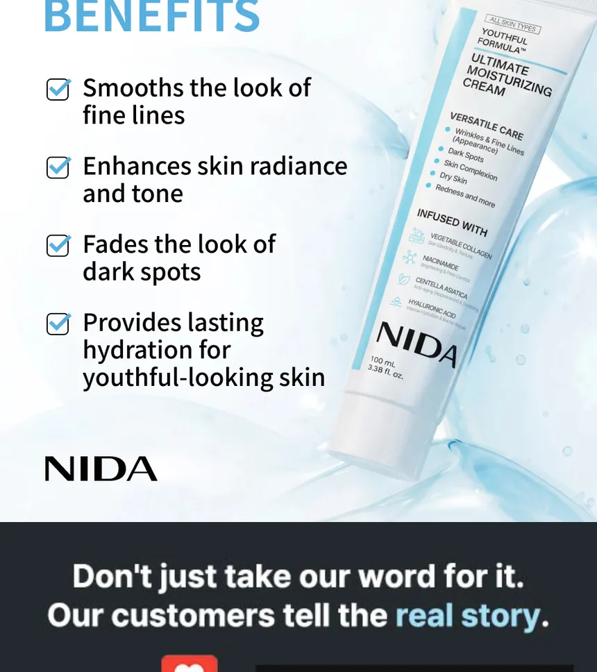 NIDA - Youthful Formula Ultimate Moisturizing Cream 100ml