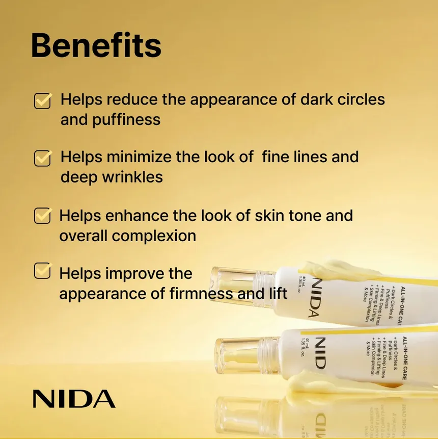 NIDA - Revive Eye Cream For Face And Neck 40ml