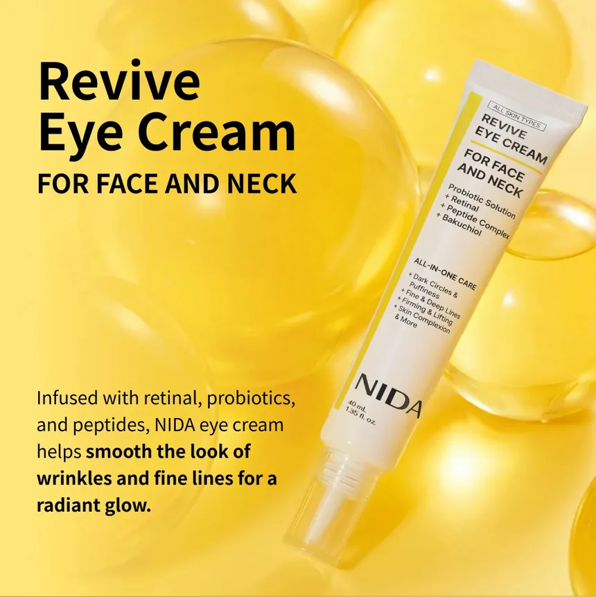 NIDA - Revive Eye Cream For Face And Neck 40ml