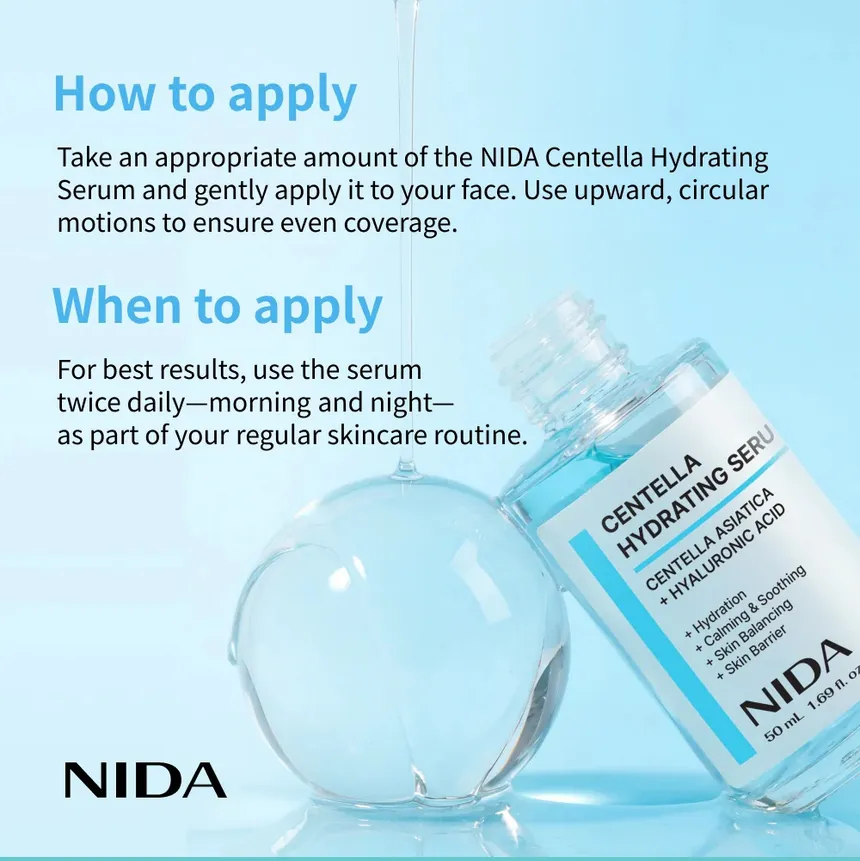 NIDA - Centella Hydrating Serum 50ml