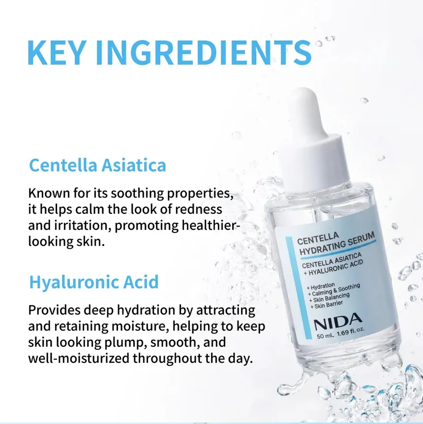 NIDA - Centella Hydrating Serum 50ml