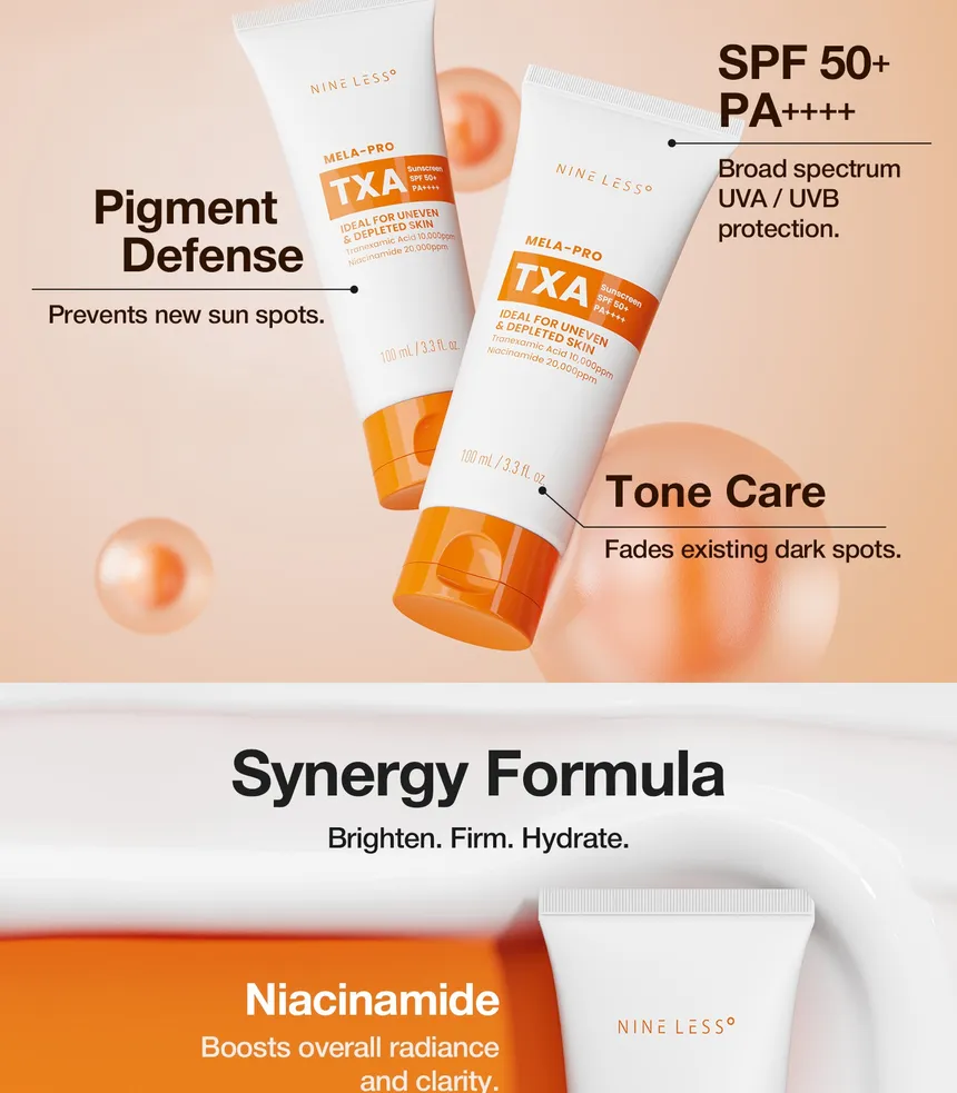 NINELESS - Mela-Pro TXA Sunscreen 100ml