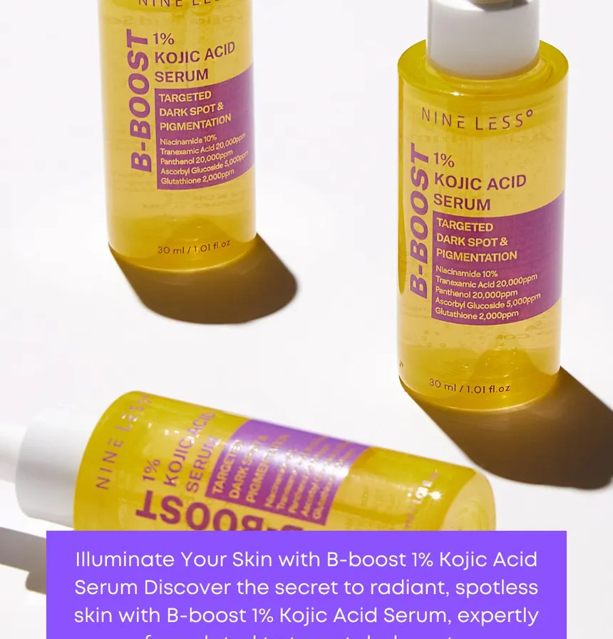 NINELESS - B-Boost 1% Kojic Acid Serum 30ml