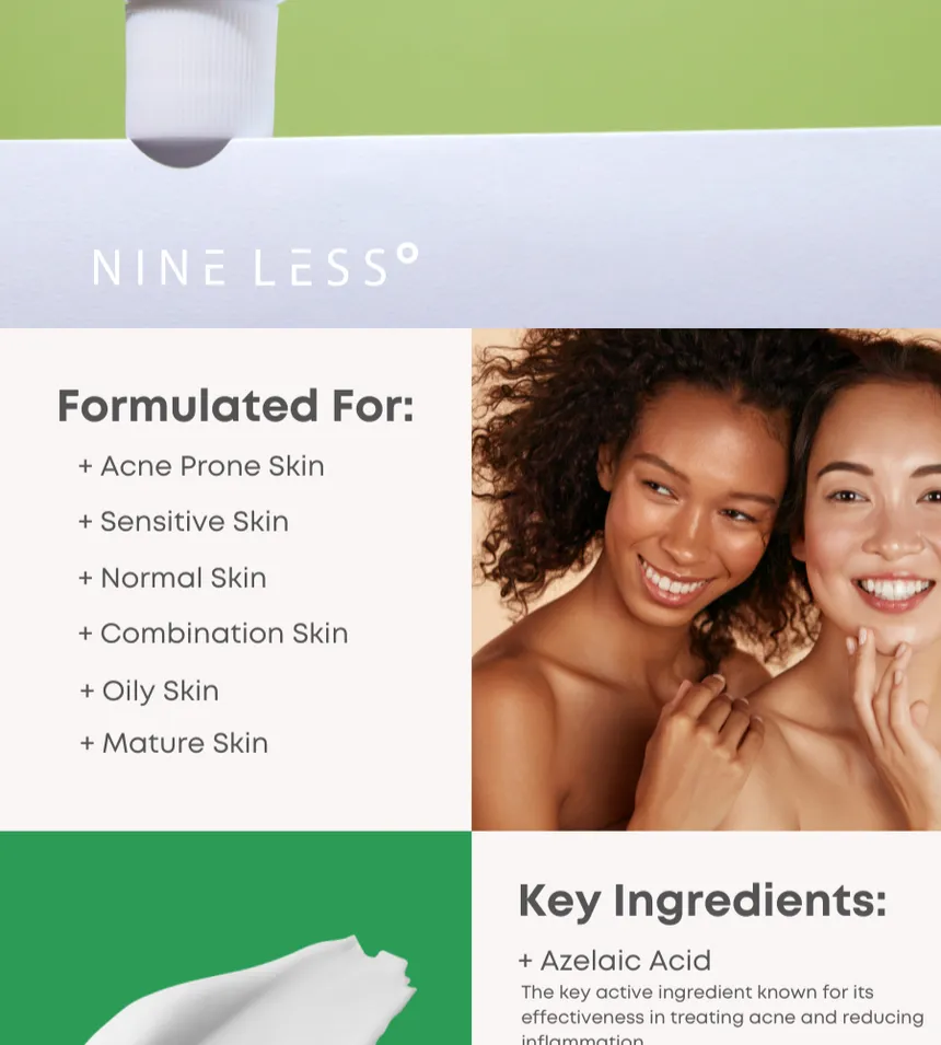NINELESS - A-Control Azelaic Acid Cream 50ml