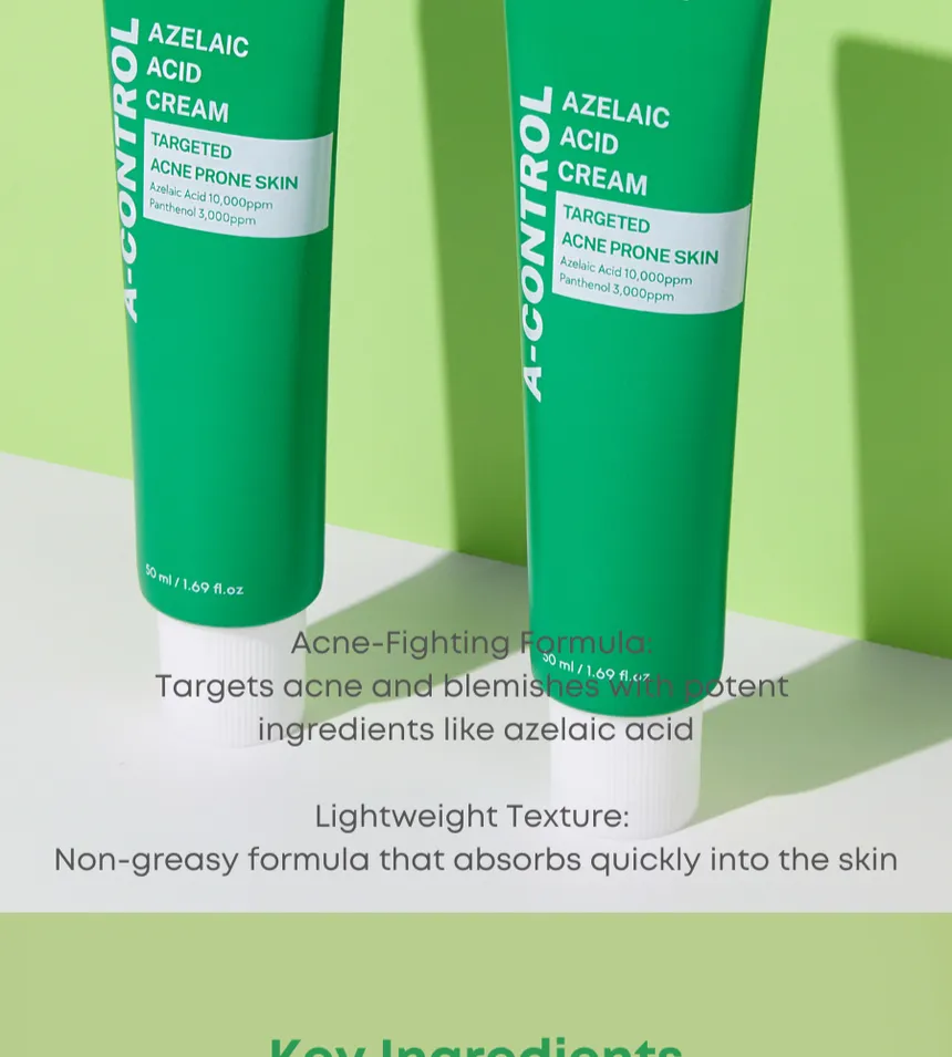 NINELESS - A-Control Azelaic Acid Cream 50ml