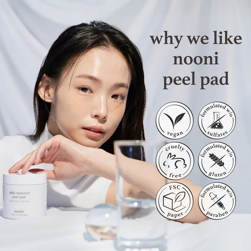 Nooni - Daily Turn Over Peel Pad 80 pads