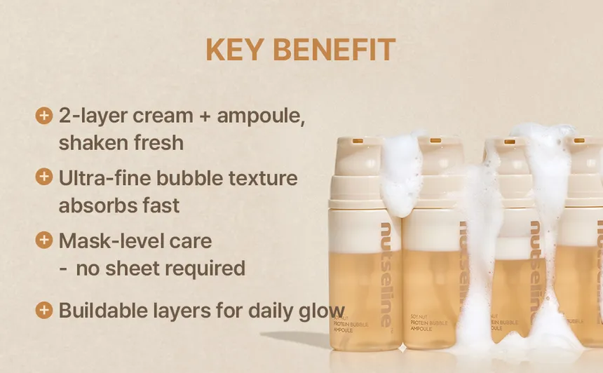 nutseline - Soy Nut Protein Bubble Ampoule 90ml